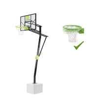 Cargar imagen en el visor de la galería, Aro de Baloncesto con Red EXIT Dunkring - Verde