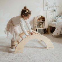 Load image into Gallery viewer, Pikler Wooden Swing and Climbing Arch