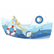 Cargar imagen en el visor de la galería, Balancín de madera El Barco del Capitán