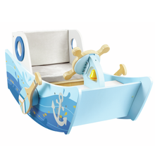 Cargar imagen en el visor de la galería, Balancín de madera El Barco del Capitán