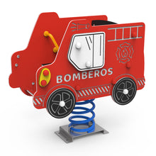 Load image into Gallery viewer, Rocking Spring Fire Truck Inclusive
