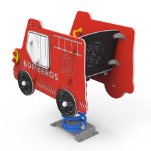 Load image into Gallery viewer, Rocking Spring Fire Truck Inclusive