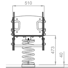 Load image into Gallery viewer, Rocking Spring Fire Truck Inclusive