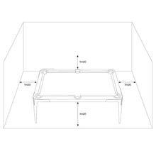 Cargar imagen en el visor de la galería, distancias de seguridad para billares domésticos