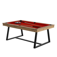 Load image into Gallery viewer, Mesa de billar moderna con tela roja