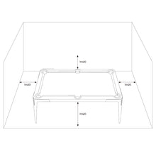 Cargar imagen en el visor de la galería, medidas de juego para mesas de billar