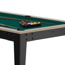 Carregar imatge al visor de la galeria, Billar metal para casa con tela verde