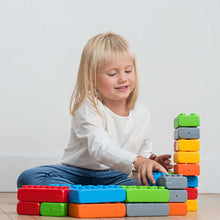 Load image into Gallery viewer, Junior Bricks 60 building blocks