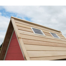 Carregar imatge al visor de la galeria, Caseta infantil de fusta Fantasia 100 color Vermell