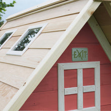 Carregar imatge al visor de la galeria, Caseta infantil de fusta Fantasia 100 color Vermell