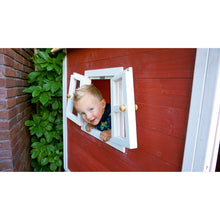 Carregar imatge al visor de la galeria, Caseta infantil de fusta Fantasia 100 color Vermell