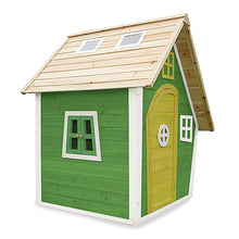 Cargar imagen en el visor de la galería, Casita infantil de madera Fantasia 100 color Verde