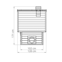 Cargar imagen en el visor de la galería, Casita infantil de madera Fantasia 100 color Verde