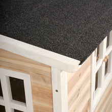 Cargar imagen en el visor de la galería, Casita infantil de madera Loft 100 color Natural