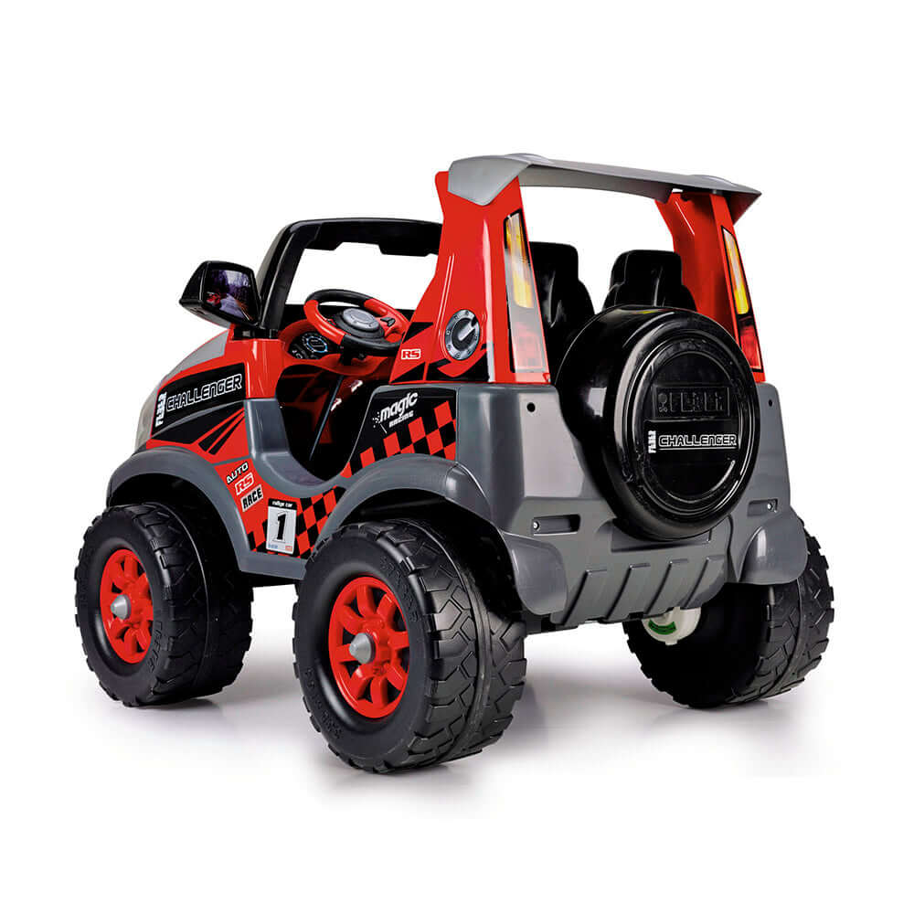 Coche Electrico Feber Challenger 12V Juego y Jardin