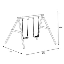 Cargar imagen en el visor de la galería, Columpio de Jardín Fungoo FLY Light