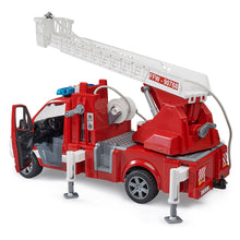Load image into Gallery viewer, Mercedes Benz fire truck with lights and sounds