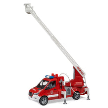 Load image into Gallery viewer, Mercedes Benz fire truck with lights and sounds