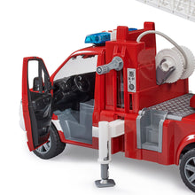 Load image into Gallery viewer, Mercedes Benz fire truck with lights and sounds