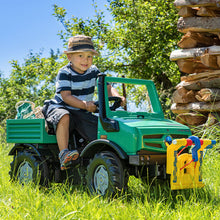 Load image into Gallery viewer, Mercedes Forestry Truck with pedals and winch
