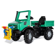Load image into Gallery viewer, Mercedes Forestry Truck with pedals and winch