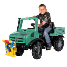 Load image into Gallery viewer, Mercedes Forestry Truck with pedals and winch