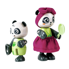 Cargar imagen en el visor de la galería, Casa de muñecas de los Osos Panda