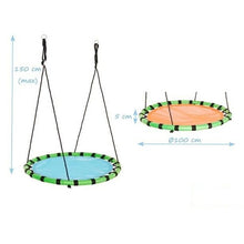 Load image into Gallery viewer, VARIO nest swing 100 cm – Round children's seat - Orange