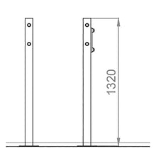 Load image into Gallery viewer, Calisthenics Set 1200 Parallel Bars