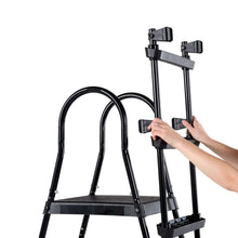 Cargar imagen en el visor de la galería, Escalera de Piscina EXIT para Altura de Estructura de 108-122cm - Negro