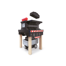 Load image into Gallery viewer, Wooden train circuit Mining Railroad