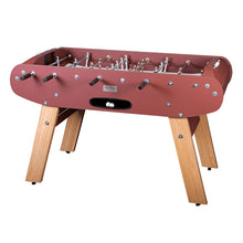 Cargar imagen en el visor de la galería, Futbolín rojo con patas de roble