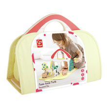 Carregar imatge al visor de la galeria, Granja Portàtil amb Animals de Fusta