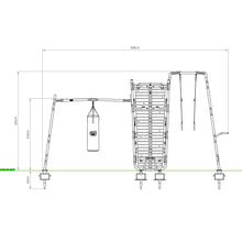 Carregar imatge al visor de la galeria, Equip de calistènia per a jardí PS 620