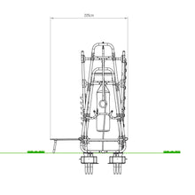 Carregar imatge al visor de la galeria, Equip de calistènia per a jardí PS 620