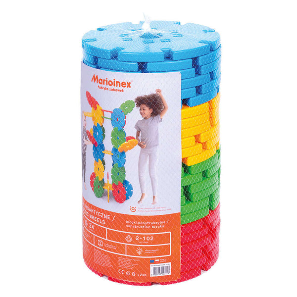 Juego de construcción Didactic Wheels 24