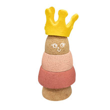 Load image into Gallery viewer, Korko Queen Cork Stacking Toy