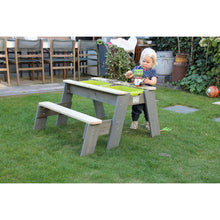 Carregar imatge al visor de la galeria, Taula de sorra i aigua amb Picnic i Banc Aksent