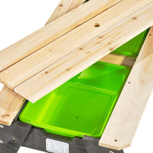 Carregar imatge al visor de la galeria, Taula de sorra i aigua amb Picnic i Banc Aksent