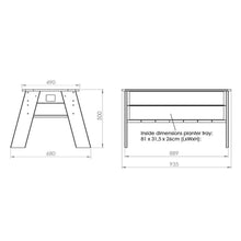 Cargar imagen en el visor de la galería, Mesa de cultivo Aksent L