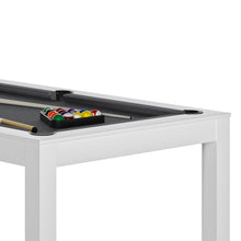 Carregar imatge al visor de la galeria, mesa de billlar de diseño moderno con tela color gris