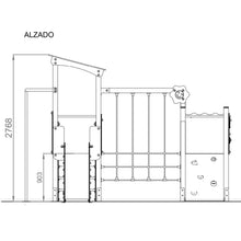 Load image into Gallery viewer, Pplayground with two towers and climbing elements Farm 4 - Public use
