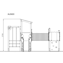 Load image into Gallery viewer, Playground Two Towers and Tunnel Farm 2 - Public use