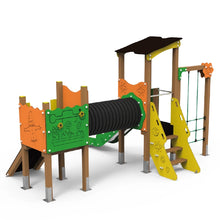 Load image into Gallery viewer, Playground Two Towers and Tunnel Farm 2 - Public use