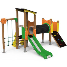 Load image into Gallery viewer, Playground Two Towers and Tunnel Farm 2 - Public use