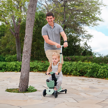 Carregar imatge al visor de la galeria, Patinet evolutiu Go Up Baby Deluxe Lights 360 - Olive