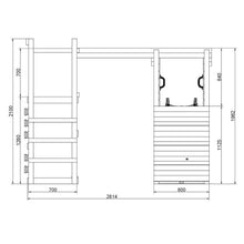 Cargar imagen en el visor de la galería, Parque Infantil Climber con rocódromo