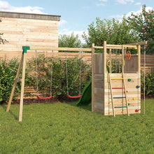 Carregar imatge al visor de la galeria, Parc Infantil Houser amb cabana i rocòdrom