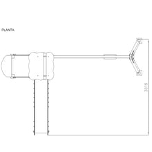 Cargar imagen en el visor de la galería, Parque Infantil Classic 2 con columpio uso público