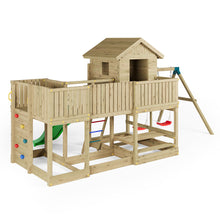 Carregar imagem no visualizador da galeria, Parque Infantil Fungoo Longstepper con tobogán Verde